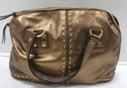 Gold Colored Fashion Purse