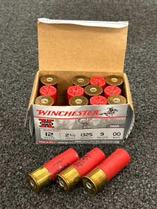 Box of Winchester 12 Ga. 00 Buck