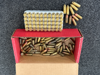 (130) Rounds of Mixed 9MM Ammo