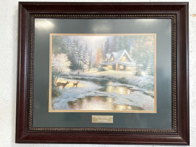 Thomas Kincaid Framed Print