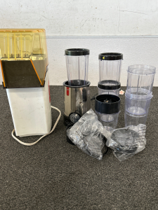 Mini Blender Set & Popcorn Maker