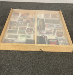 Vintage Collectable Cards and Case