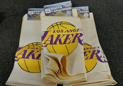 12ct LA Lakers Sports Chamois