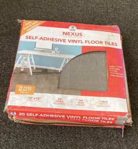 Self Adhesive Vinyl Flooring Tiles (40+ Tiles)