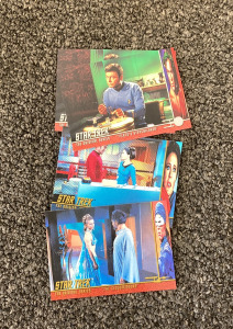 Box of Collectible Star Trek Cards