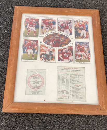 1994 49ers Super Bowl Memorabilia