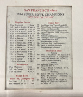 1994 49ers Super Bowl Memorabilia - 2