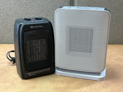 (2) Space Heaters (Comfort Zone and Soleil)