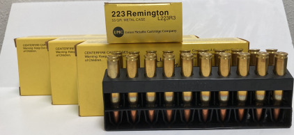 (80) Rnds. UMC 223 Remington Ammo