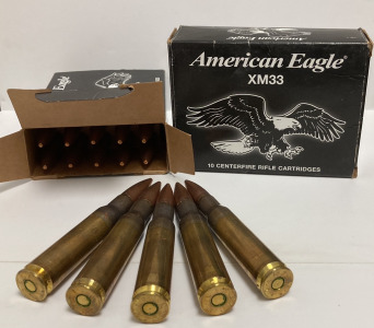 (15) Rnds. American Eagle XM33 50 BMG Ammo