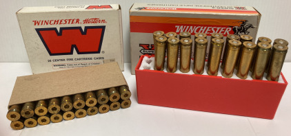 (18) Rnds. Winchester 375 H&H Silvertip Ammo With Unprimed Shel cases