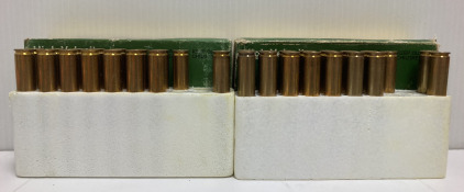 (30) Rnds. Remington 30-06 Springfield Ammo (4) Spent Shellcases