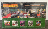 Factory Sealed! Rail King John Deere Model Locomotive Set - 2