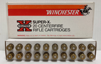 (20) Rnds. Winchester 223 REM. Ammo