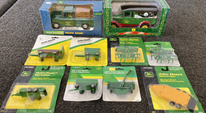 Collectible John Deere Trucks And Attachments