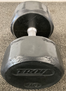 Troy 70 LB Dumbbell