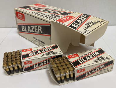 (500) Rnds. CCI Blazer 22 LR Ammo