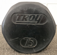 Troy 75 LB Dumbbell - 2