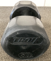 Troy 80 LB Dumbbell