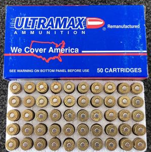 (50) Rnds. Ultramax 9mm Ammo