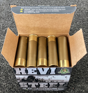 (25) Rnds. Hevi-Steel 12 Ga 3-1/2” Ammo