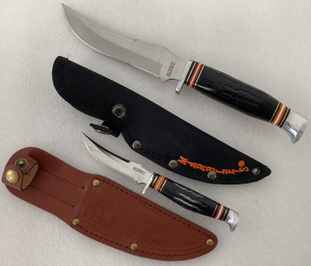 (2) Marble&rsquo;s Fixed Blade Knives With Sheaths