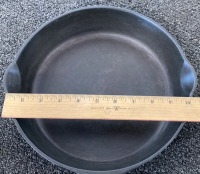 Wagner Ware Sidney -O- #8 Cast Iron 20” Skillet - 4