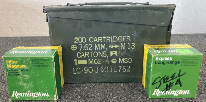 Ammo Can With (40) Rnds. Mixed 20 Ga. Ammo