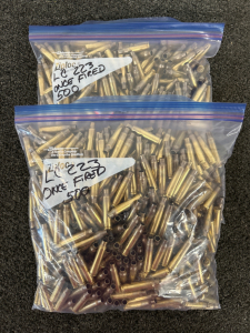 (1000 Count) LC .223 Brass Casings/ Head Stamps