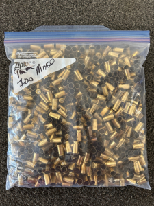 (700 Count) Mixed 9MM Brass Casings/ Head Stamps