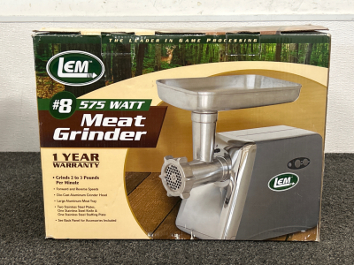 LEM #8 Meat Grinder- 575 Watt