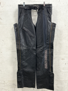 Pair of Woman&rsquo;s Size Large Harley Davidson Chaps