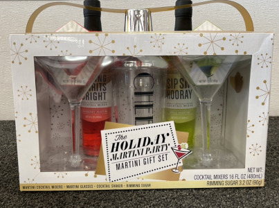 The Holiday Martini Party Set