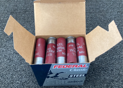 (25) Rnds Federal Classic Steel 12 Ga. Ammo