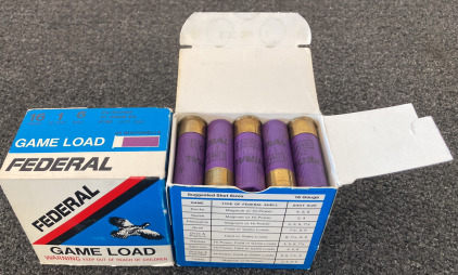 (50) Rnds. Federal Game Load 16 Ga. Ammo