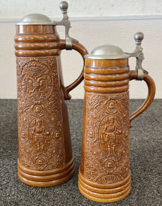 Vintage Gerz German Lidded Beer Stein