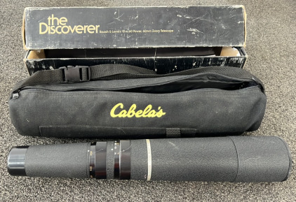 The Discover 60mm Zoom Telescope