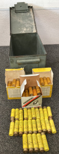 (96) Rnds. Mixed 20 Ga. Ammo In Ammo Can