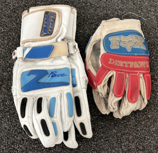 Pair of Kenvlar Force Gloves and Pair of Fox Gloves