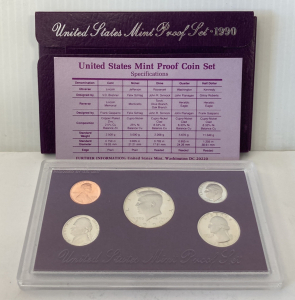 1990 United States Mint Proof Set
