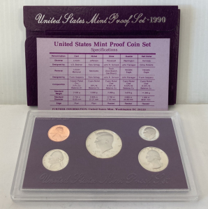 1990 United States Mint Proof Set