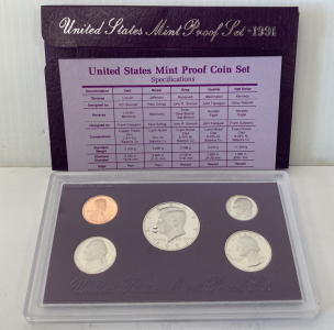 1991 United States Mint Proof Set