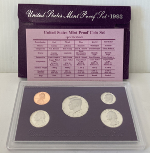 1993 United States Mint Proof Set