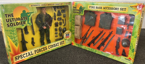 The Ultimate Soldier Fire Base Accessory Set and Special Forces Combat Set