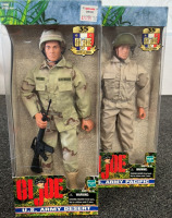 1999 GI Joe U.S Army Desert and Pacific Soldiers