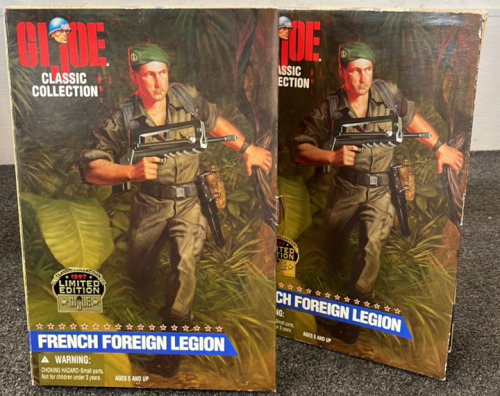 1997 GI Joe Limited Edition 2 French Foreign Legion Soldiers