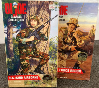 1998 GI Joe 2 Limited Edition U.S 82nd Airborne and Force Recon