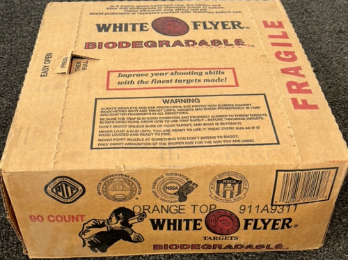 White Flyers ( Orange Tops) 90 Count