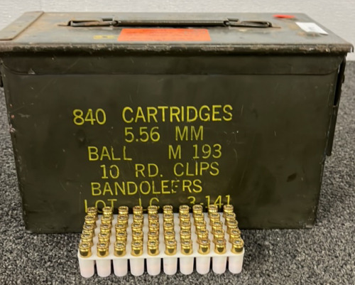 9mm 115/ 124 GR 697 Rounds w/ Ammo Can