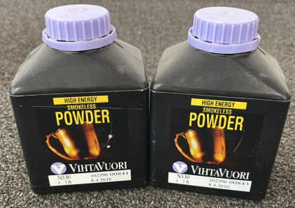 2 High Energy Smokeless Powder VihtaVuori N530 102390 00841 8.4.2010 1lb